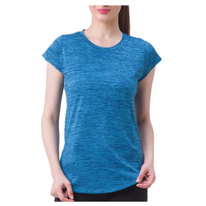 T-shirt femme à manches courtes couleur unie, style été tendance 2026, personnalisable avec logo - Product Image 2