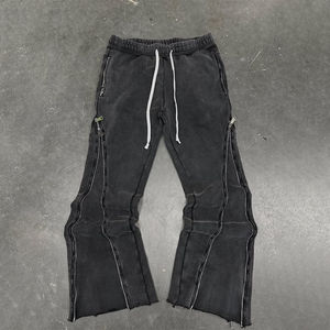 Pantalones Jogger para Hombre con Lavado Ácido, Última Moda, Alta Calidad, Logotipo Personalizado, Pantalones de Primavera Ligeros - Product Image 4