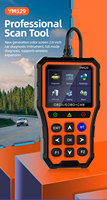 Nuevo Escáner OBD2 YM529, Herramienta de Diagnóstico Profesional para Automóviles, Lector de Códigos de Error del Motor, Transmisión de Datos en Tiempo Real, Escáner de Vehículos