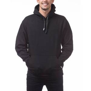 OEM ODM Breathable Comfortable New Winter Hoody Plain Solid Color Own Logo Printed <b>Pullover</b> <b>Men</b> Hoodies - Product Image 3