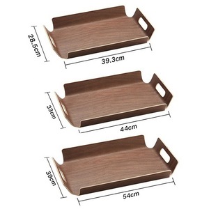 Premium Quality Wooden Serving <b>Tray</b> Large Solid Wood Butler Food Service <b>Tray</b> Best Design Serving <b>Tray</b> for Regular Purpose - Product Image 2