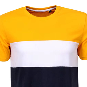 T-shirt pour homme imprimé sur mesure, coton de haute qualité, décontracté, confortable, à porter tous les jours, tissu doux, léger, tee-shirt d'été, marque privée - Product Image 2