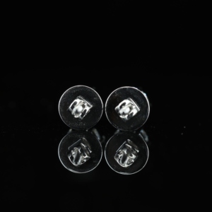 Classic Freshwater Pearl Moissanite S925 Sterling <b>Silver</b> 0.5Ct 1Ct 3Ct Six Prong 18K Gold Plated VVS Stud <b>Earrings</b> Gift - Product Image 4