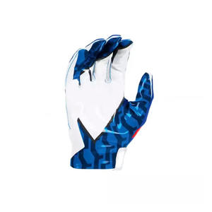 Blue Red Outdoor Sports Gloves Screen Printing Breathable Popular Style - Product Image 3