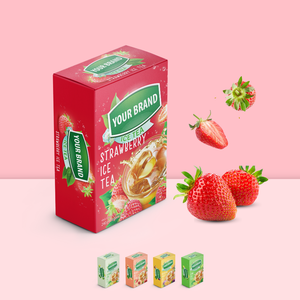 Mezcla para Bebidas de Alta Calidad Sin Azúcar, Polvo de Frutas en Bolsas al Vacío, Caja de Empaque para Té, Polvo de Plátano, Té con Leche y Matcha de Plátano - Product Image 3