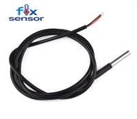 Sonde de température étanche DS18B20, câble de détection numérique de la température de l'eau, en acier inoxydable