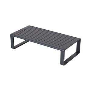 Set di Mobili da Giardino Tino Tino YB15052, Divano a Tre Posti Marrone Chiaro con Tavolino Rettangolare e Cuscini - Product Image 6