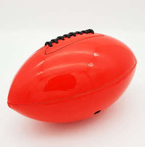 Balones de rugby de alta calidad con logo personalizado, balón de fútbol americano de cuero profesional, tamaño 9, material de primera calidad. - Product Image 5