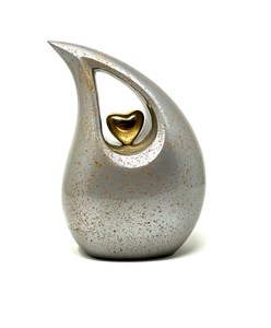 Urne funéraire en forme de goutte d'eau pour adulte, en métal artistique, design personnalisable, souvenir décoratif, style américain, pour la maison familiale - Product Image 3