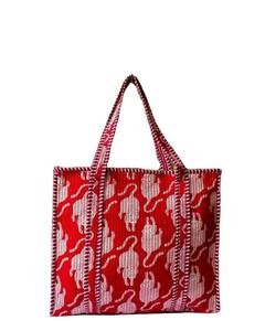 Sac fourre-tout promotionnel en coton matelassé réutilisable durable écologique doux rembourré pour le shopping, les voyages, le transport quotidien léger personnalisé - Product Image 1