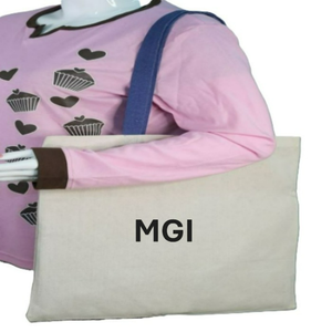 Sac fourre-tout en toile de coton biologique écologique avec logo personnalisé imprimé, poignées en coton recyclé, réutilisable, design unique, sac promotionnel - Product Image 6