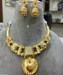 สร้อยคอดีไซน์แบบโบราณสร้อยคอแบบดั้งเดิมสร้อยคอแฟชั่นสำหรับผู้หญิงสำหรับงานแต่งงานงานหมั้น - Product Image 2