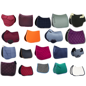 แผ่นรองอานม้าขายดีที่สุด เป็นมิตรกับสิ่งแวดล้อม ทำจากผ้าฝ้าย บุด้วยตาข่ายโพลีเอสเตอร์ บรรจุใยโพลีเอสเตอร์ ให้ความสบาย - Product Image 3