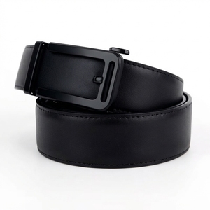 Ceinture habillée pour homme en cuir de vache véritable 3,8 cm, imprimé par transfert thermique, boucle ardillon en alliage faite à la main, ceinture formelle tendance, vente en gros OEM - Product Image 6