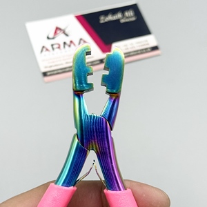 Herramienta de Fusión Quirúrgica para Extensiones de Cabello, Pinza para Extensiones de Cabello con Queratina, Pinza para Extensiones de Cabello Pre-adheridas de Punta Plana - Product Image 3