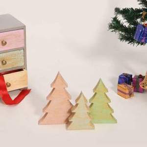 Handmade Personalized Modern Wooden Christmas <b>Tree</b> <b>Ornament</b> for Holiday and New Year Home Decoration Factory Wholesale Price - Product Image 5