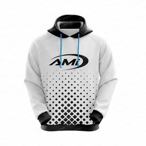 Sudadera con Capucha Personalizada por Sublimación para Hombre y Mujer, 100% Poliéster, Forro Polar, Estilo Urbano, Deportivo, para Invierno, de Secado Rápido - Product Image 3