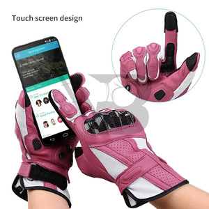 Gants de course en cuir de haute qualité pour moto et cyclisme, gants de sport d'extérieur pour la protection en course - Product Image 3