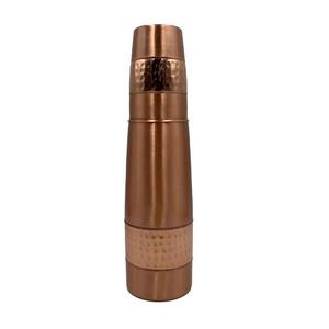 Botella de Agua Moderna de Cobre Martillado con Diseño de Diamantes, a Prueba de Fugas, Reutilizable, Ecológica, para Viajes - Product Image 4