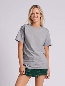 T-shirt unisexe Jerzees 363M 100 % coton prérétréci, vente en gros, T-shirt classique en coton Jerzees 363M unisexe gris à manches courtes - Product Image 6