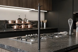 Encendedor de Gas Metálico Recubierto de Negro SKUAS SL7 de 48 cm de Largo, Encendedor Manual para Estufas de Cocina Comerciales y Uso en Cocina - Product Image 4