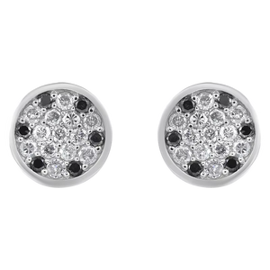 Pendientes de Diamantes en Plata de Ley 92.5 KLST-30701 - Product Image 1