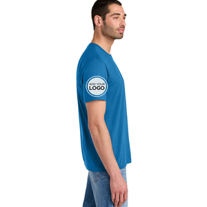 Camiseta Tri Tee Personalizada con Etiqueta Privada, 4.5 oz, Tejido Peinado Anillado Ultra Suave, Lisa, Fabricante Mayorista - Product Image 1