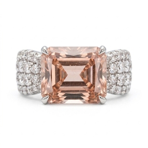 Stylish Platinum Diamond <b>Ring</b> IGI Certified Luxury Jewelry for Wedding Engagement Party and Special Occasions - Product Image 1