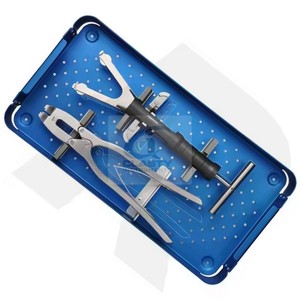 13-Piece Orthopedic Surgery Instrument <b>Set</b> Stainless Steel Manual Cable <b>Crimp</b> Block Bone Fixation Surgical Tools Hospital - Product Image 3