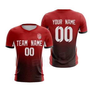 Uniforme de Fútbol Personalizable de Alta Calidad, 100% Poliéster, Económico, MOQ Bajo, Nueva Llegada - Product Image 3