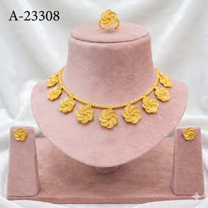 Collar de Moda para Mujer, Chapado en Oro de 24K, Estilo Vintage, con Circonitas, Inspirado en la India, para Boda o Compromiso, el Mejor Compra del 2024 - Product Image 5