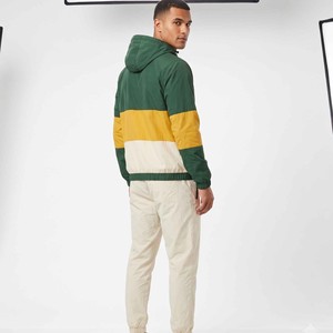 Custom Nylon Lightweight Tracksuit Men's <b>Patchwork</b> Waterproof Windbreaker <b>Jacket</b> and Pants Set Unisex Embroidered Tracksuit - Product Image 6