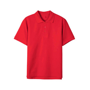 Polo OEM compact en tissu Siro Spinning à revers, décontracté, à manches courtes, pour vêtements de travail d'entreprise, avec broderie ou impression de logo personnalisé - Product Image 1