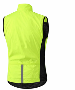 Mens Sleeveless Cycling <b>Gilet</b> Waterproof Windproof <b>Lightweight</b> Bike Vest for Outdoor Sports - Product Image 2