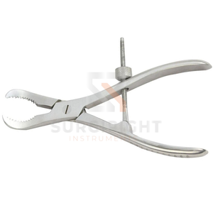 Pinzas para Sujetar Huesos de 13 cm, Acero Inoxidable, Bloqueo Rápido, Instrumento Quirúrgico Ortopédico, Fijación Precisa de Huesos por SurgiRight - Product Image 1