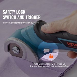 3.6 V Cordless forbici elettriche 2000 MAh Mini tessuto elettrico Cutter 1.6 \ "SKH9 Sharp sostituzione carica batterie artigianali - Product Image 5