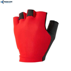 Gants de cyclisme respirants d'été en PU à demi-doigts avec coussinet en gel antidérapant pour VTT et vélo de route unisexe - Product Image 2
