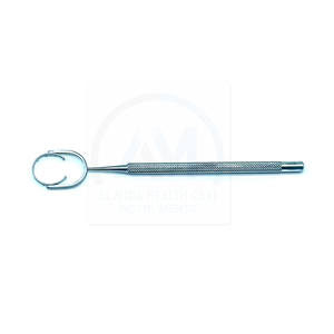 Pince de fixation Hoffman Thronton Globe en acier inoxydable, instrument chirurgical ophtalmique AMHC-R-415 certifié CE Classe II pour la rétine - Product Image 1