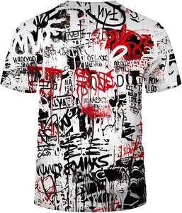 Camisetas Sublimadas Transpirables de Alta Calidad al por Mayor para Hombre, Personalizadas con Impresión Completa, Manga Corta, Corte Regular, Ecológicas - Product Image 5