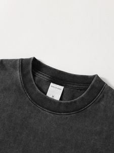 T-shirt Unisexe Oversize en Jersey 100% Coton Biologique 240g/m² pour Homme, Vierge, Impression Numérique Personnalisée, Style Streetwear, Vente en Gros - Product Image 5