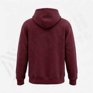 Hoodie surdimensionné élégant pour homme, design vintage délavé avec poche avant, confortable, personnalisable pour l'hiver. - Product Image 2