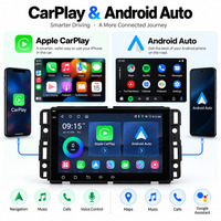 Autoradio Hantue 8 pouces 4+64g Android 15 pour Chevrolet GMC/Chevrolet/Buick/Hummer Carplay Android Auto Autoradio Bluetooth