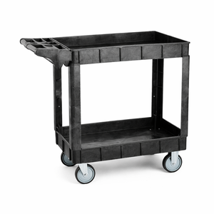 500lb Load Utility Service <b>Cart</b> 32 inch Waterproof Easy Assemble Portable Plastic <b>Tool</b> Trolley <b>for</b> Garage Workshop GAPGAR001 - Product Image 3