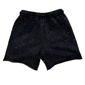 Shorts en jean taille haute slim pour femme, nouveau style déchiré et orné de strass, idéal pour l'été – Nouveauté tendance pour femme - Product Image 3