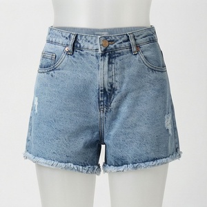 Pantalones Cortos de Mezclilla para Mujer, Estilo Urbano, Nueva Moda, Prendas de Alta Calidad, Color Personalizado, Tendencias de Ropa de Verano - Product Image 1