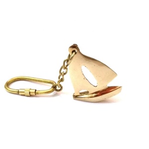 Porte-clés en laiton, marine et en métal, nouvelle collection, prix de gros, porte-clé, à thème, cadeaux - Product Image 1