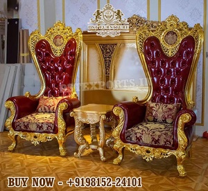 Sillón de Salón de Respaldo Alto Personalizado para Decoración de Interiores de Lujo, Elegante y Cómodo Sillón de Esquina para el Hogar, Sillón de Salón Clásico Tallado - Product Image 5