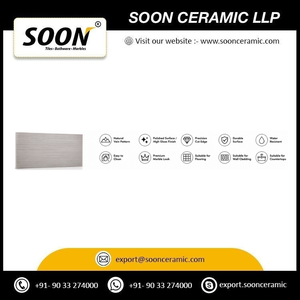 SOON CERAMIC Marbre Calcite Poli Brun Fantaisie-1 Écologique Imperméable Grande Dalle Design Contemporain Revêtement Mural et de Sol - Product Image 6