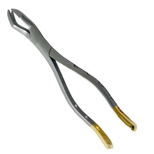 Forceps d'extraction de qualité supérieure # Instruments dentaires d'extraction en acier allemand de haute qualité 88L, mâchoires dentelées, professionnels - Product Image 4