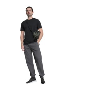 T-shirts de sport décontractés pour hommes de qualité supérieure - 100% coton, coupe ajustée, manches courtes, col rond, respirant, séchage rapide, écologique - Product Image 1